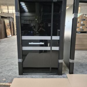 BLACK ULTRA ALARM TURKEY LUXURY DOOR