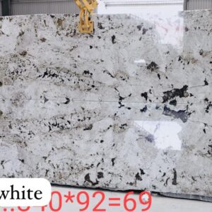 ITALIAN ASPINE WHITE GRANITE SLAB