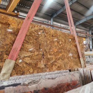 INDIAN CLASSIC ALASKA GOLD GERANITE SLAB